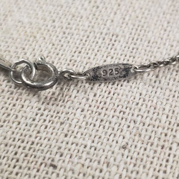 Tiffany & Co 925 Sterling Silver GOD LOVES YOU Pendant Necklace Vintage 1970 - Picture 8 of 16